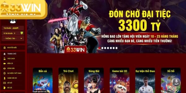 Cách thức nhận ưu đãi 33WIN thưởng tiền 1000 tỷ