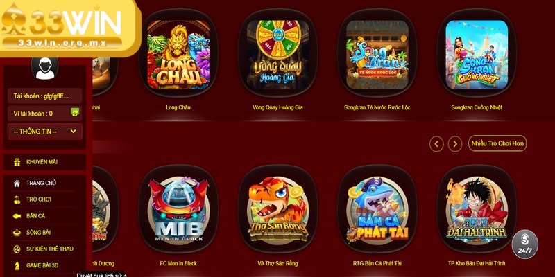 Không gặp rủi ro tài chính khi chơi thử 33WIN 