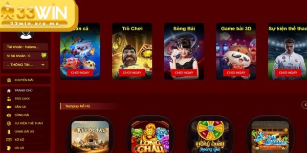 Khi tham gia thưởng tích lũy ngày 33WIN, game thủ sẽ được nhận thưởng